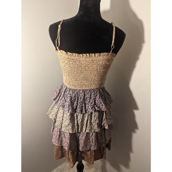 Storia strapless ruffled summer dress - Picture 3 of 7